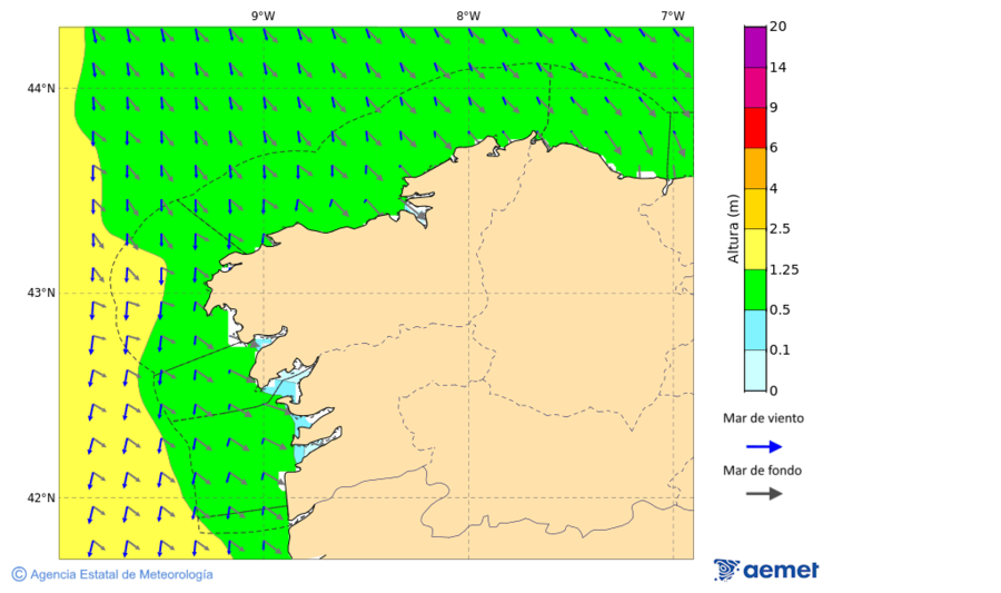Imatge de zones costaneres dimecres, 19 de novembre  2025 07:00