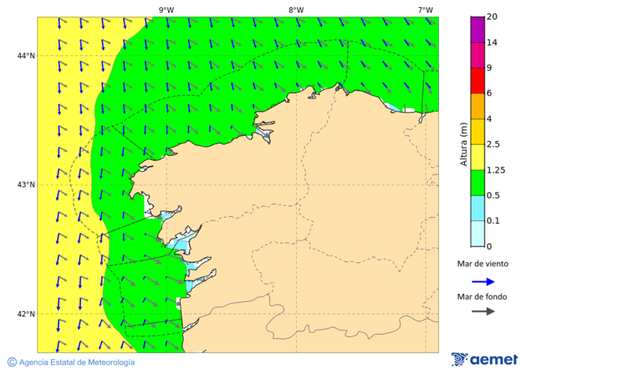 Imatge de zones costaneres dimecres, 19 de novembre  2025 10:00