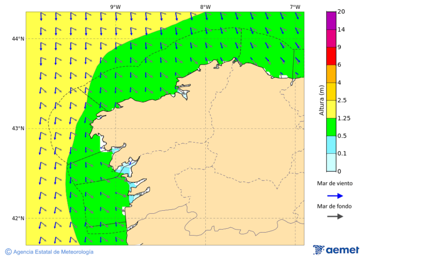 Imatge de zones costaneres dimecres, 19 de novembre  2025 13:00