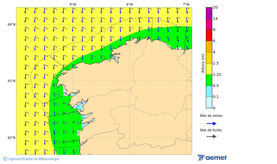 Imatge de zones costaneres dimecres, 19 de novembre  2025 16:00