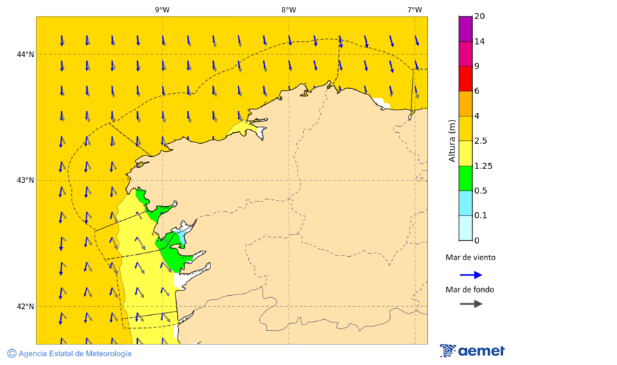 Imatge de zones costaneres dijous, 20 de novembre  2025 07:00