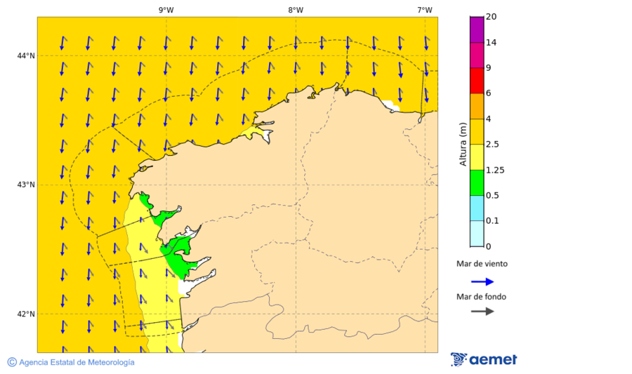 Imatge de zones costaneres dijous, 20 de novembre  2025 19:00