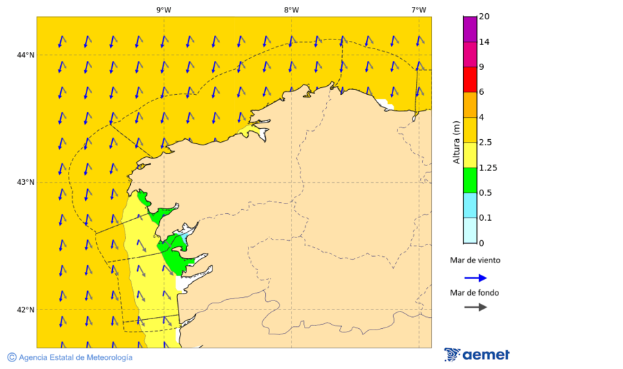 Imatge de zones costaneres dijous, 20 de novembre  2025 22:00