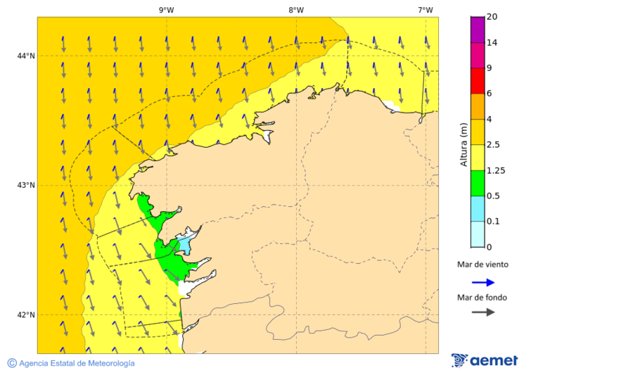 Imatge de zones costaneres divendres, 21 de novembre  2025 10:00