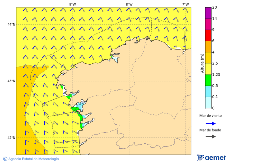 Coastal Areas Image: Monday, 17 November  2025 19:00