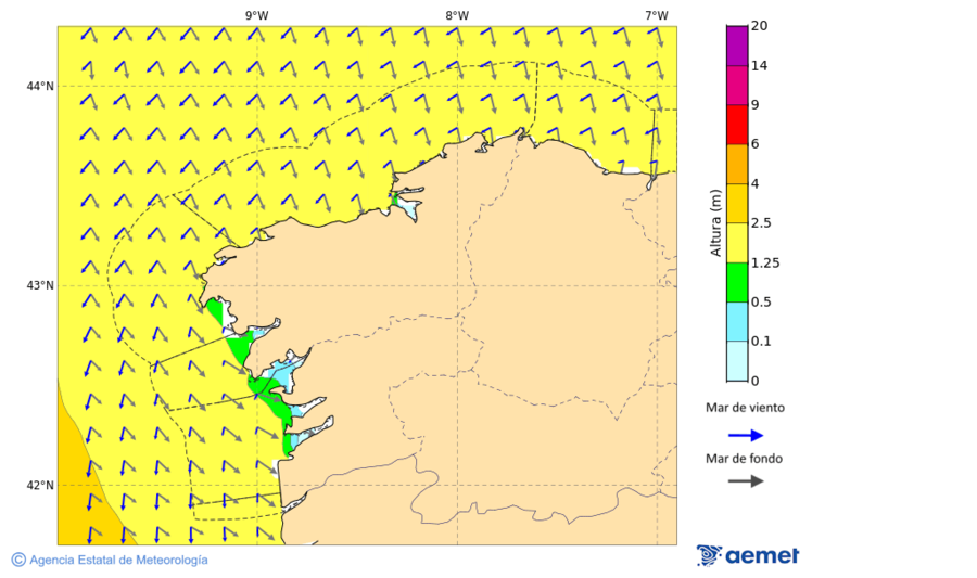 Coastal Areas Image: Monday, 17 November  2025 22:00