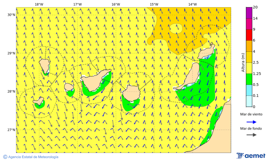 Imatge de zones costaneres dimarts, 18 de novembre  2025 00:00