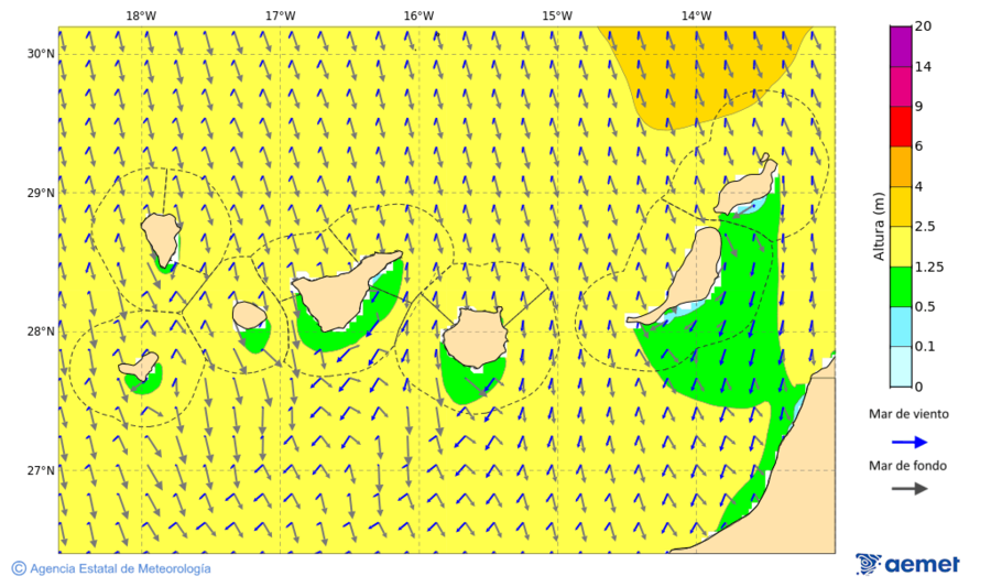 Imatge de zones costaneres dimarts, 18 de novembre  2025 03:00