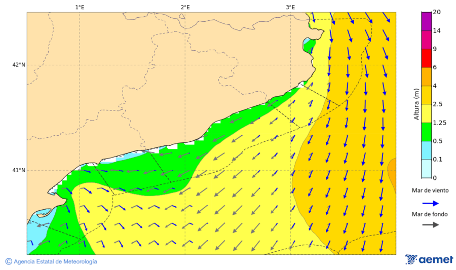 Imatge de Zones Costaneres dimarts, 18 de novembre  2025 10:00