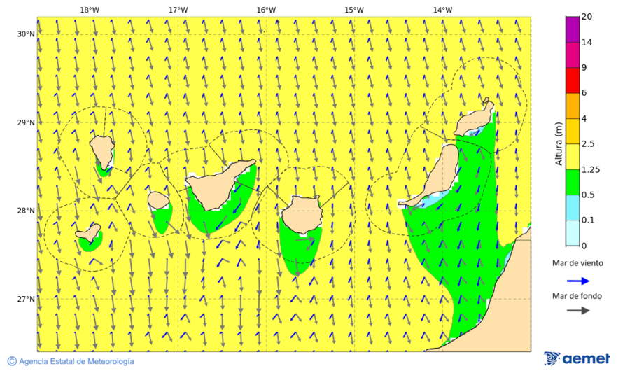 Imatge de zones costaneres dimarts, 18 de novembre  2025 12:00