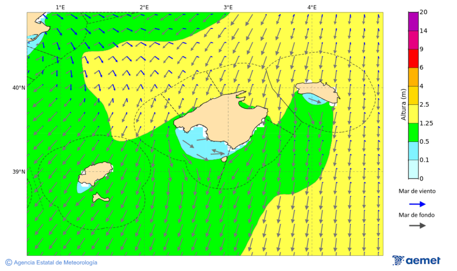 Imaxe de Zonas Costeiras mrcores, 19 novembro  2025 04:00