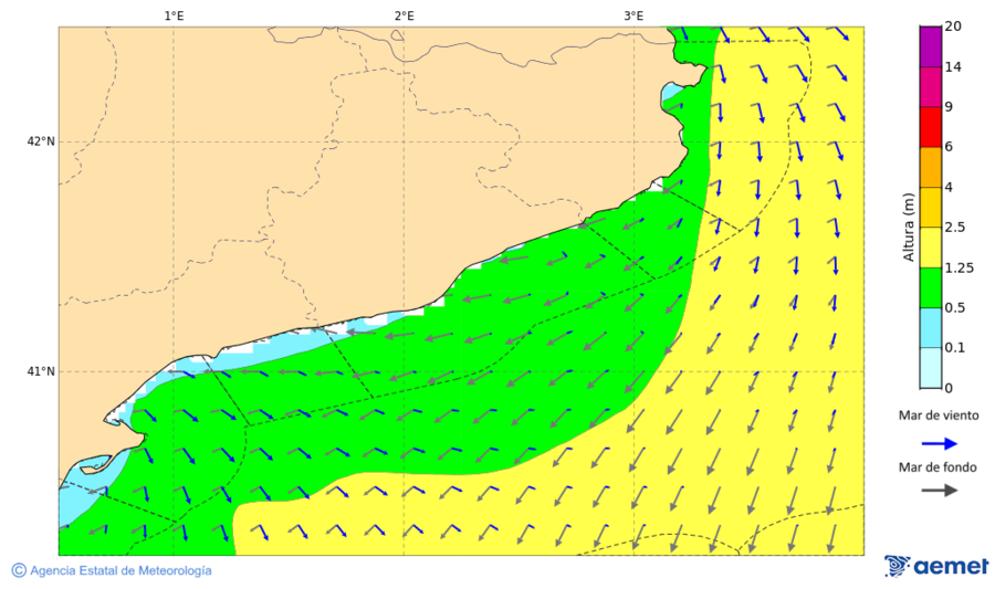 Imatge de Zones Costaneres dimecres, 19 de novembre  2025 04:00