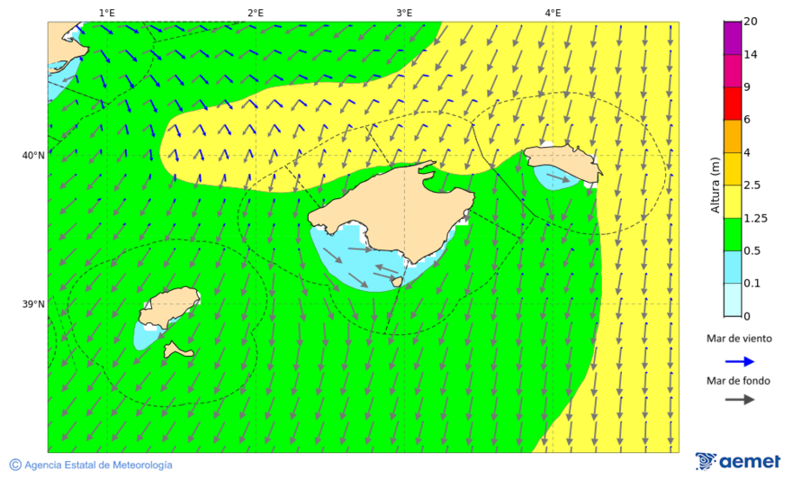Imaxe de Zonas Costeiras mrcores, 19 novembro  2025 07:00