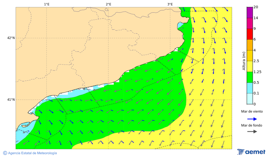 Imatge de Zones Costaneres dimecres, 19 de novembre  2025 07:00