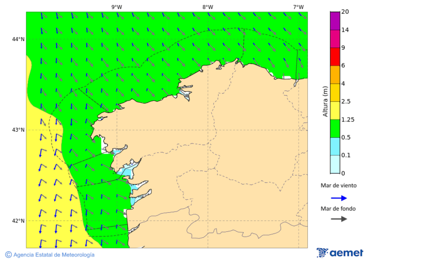 Coastal Areas Image: Wednesday, 19 November  2025 07:00