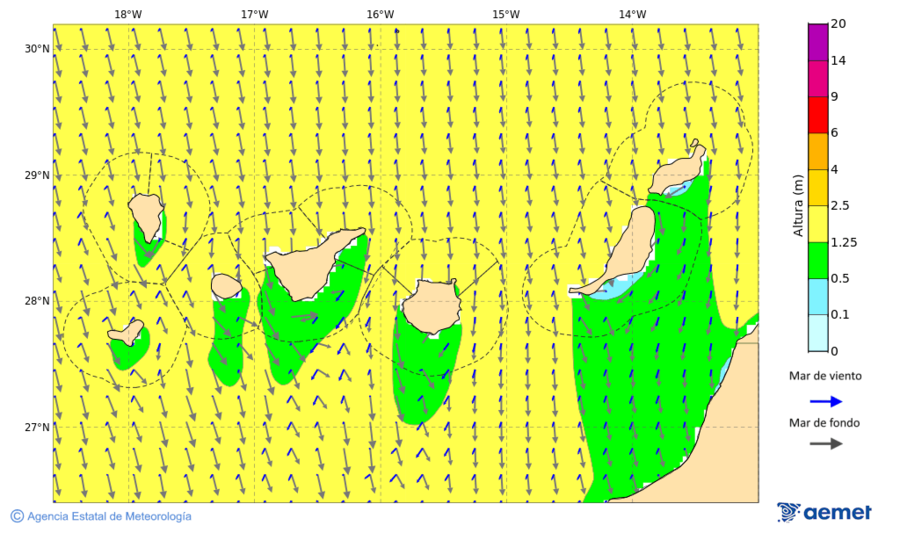Imatge de zones costaneres dimecres, 19 de novembre  2025 09:00