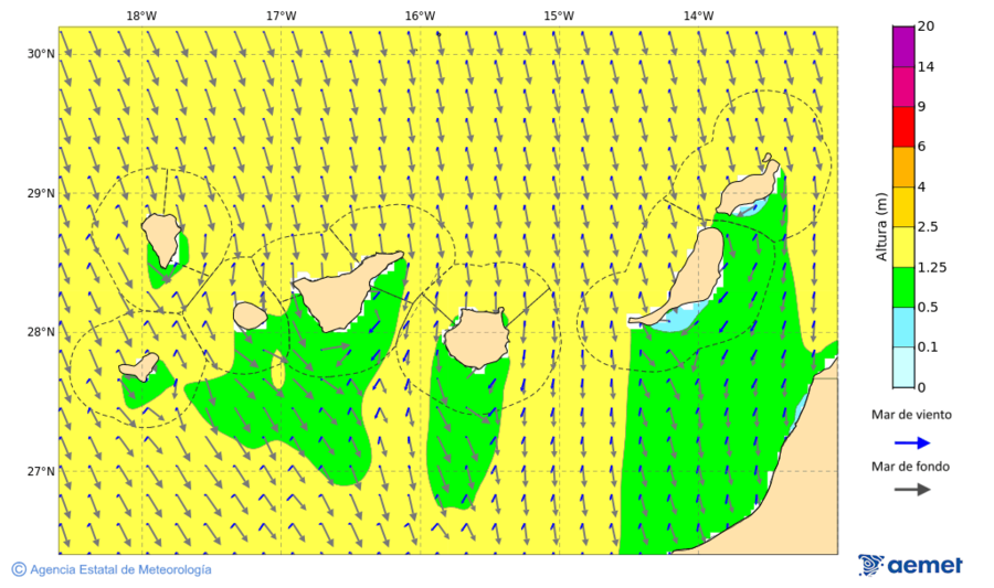 Imatge de zones costaneres dimecres, 19 de novembre  2025 18:00