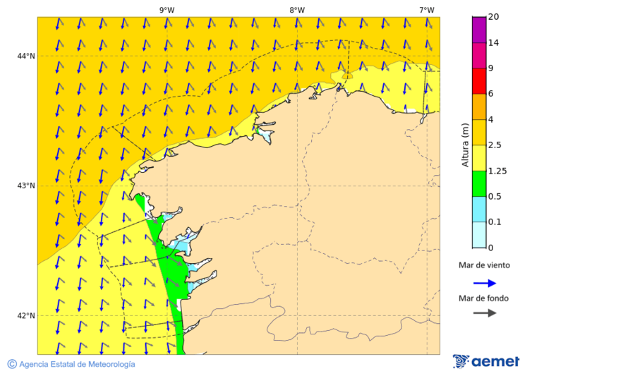 Coastal Areas Image: Wednesday, 19 November  2025 22:00