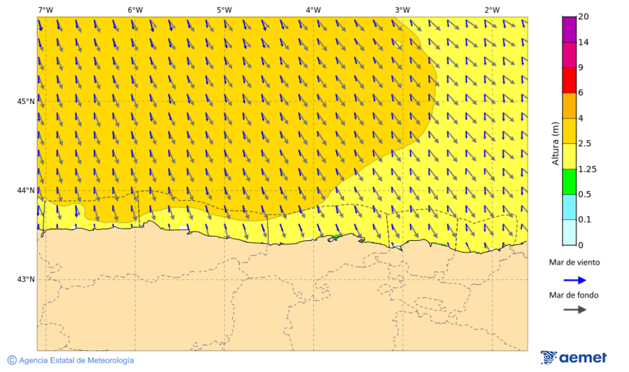 Kostaldeetako irudia osteguna, 2025ko azaroak 20, ordua: 01:00