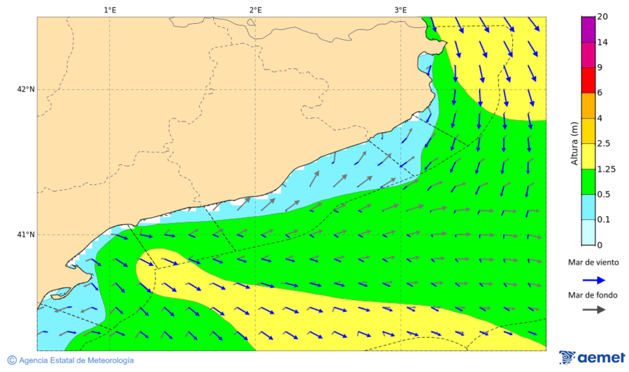 Imatge de Zones Costaneres dijous, 20 de novembre  2025 04:00