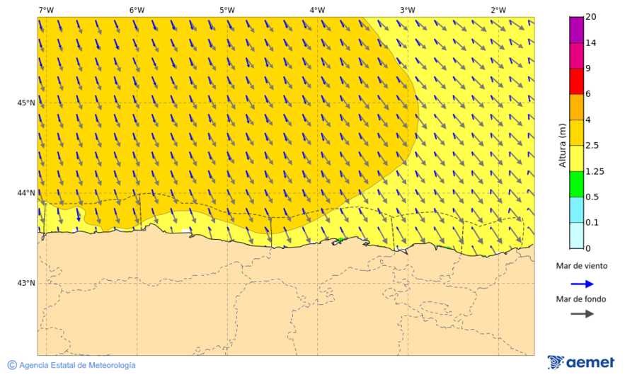 Kostaldeetako irudia osteguna, 2025ko azaroak 20, ordua: 04:00
