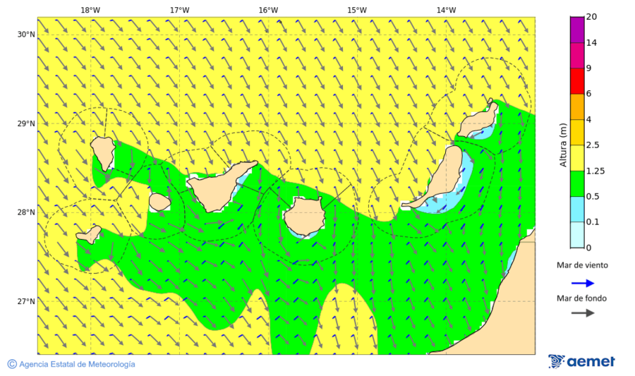 Imatge de zones costaneres dijous, 20 de novembre  2025 09:00