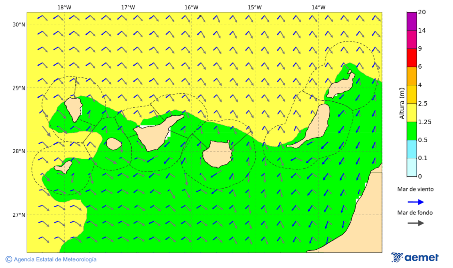 Imatge de zones costaneres dijous, 20 de novembre  2025 18:00