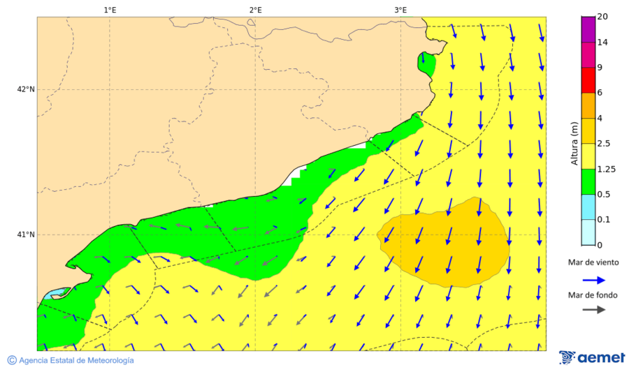 Imatge de Zones Costaneres divendres, 21 de novembre  2025 01:00