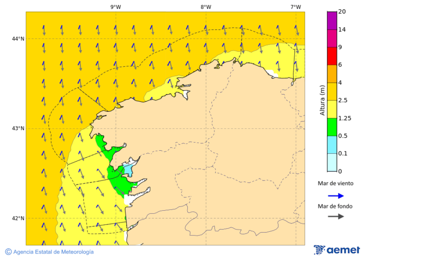 Coastal Areas Image: Friday, 21 November  2025 07:00