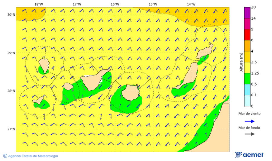 Imatge de zones costaneres divendres, 21 de novembre  2025 09:00