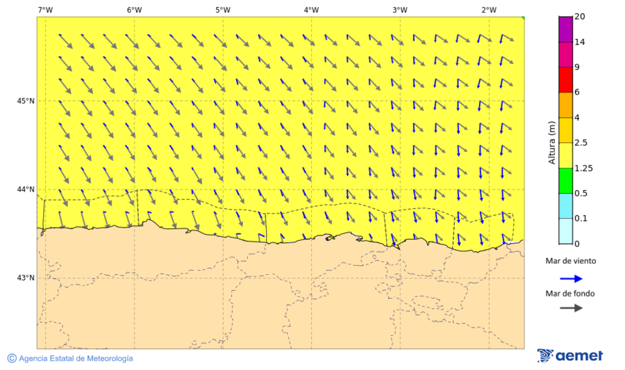 Kostaldeetako irudia ostirala, 2025ko azaroak 21, ordua: 22:00