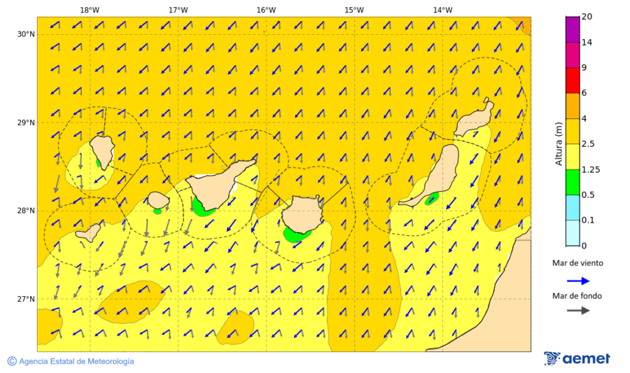 Imatge de zones costaneres dissabte, 22 de novembre  2025 03:00