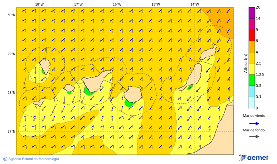 Imatge de zones costaneres dissabte, 22 de novembre  2025 06:00