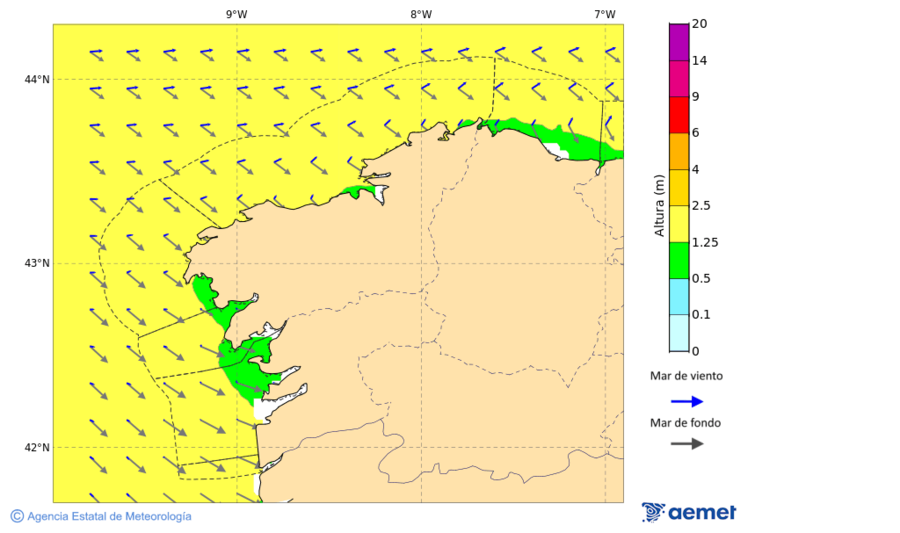 Coastal Areas Image: Saturday, 22 November  2025 07:00