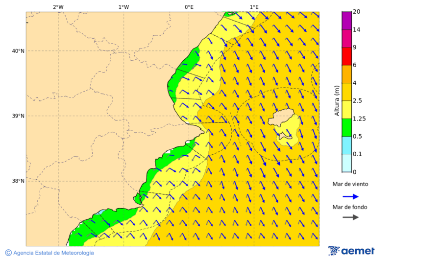 Coastal Areas Image: Saturday, 22 November  2025 07:00
