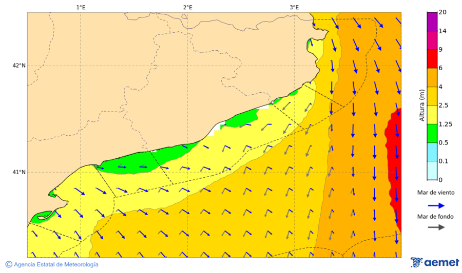 Imatge de Zones Costaneres dissabte, 22 de novembre  2025 10:00