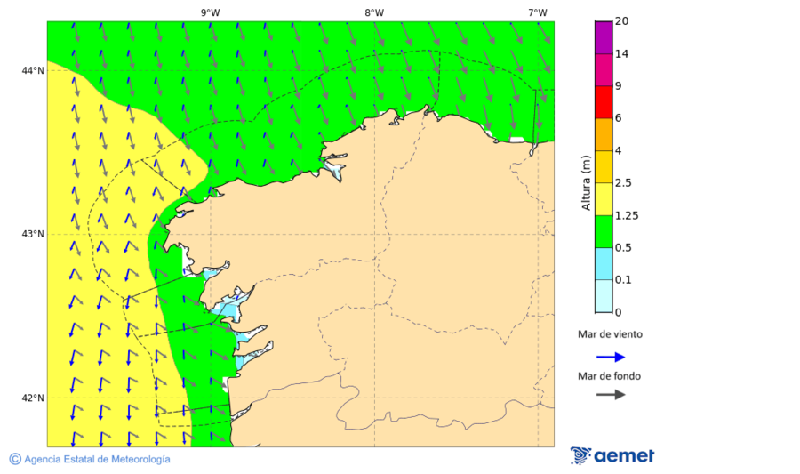 Kostaldeetako irudia asteartea, 2025ko azaroak 18, ordua: 22:00
