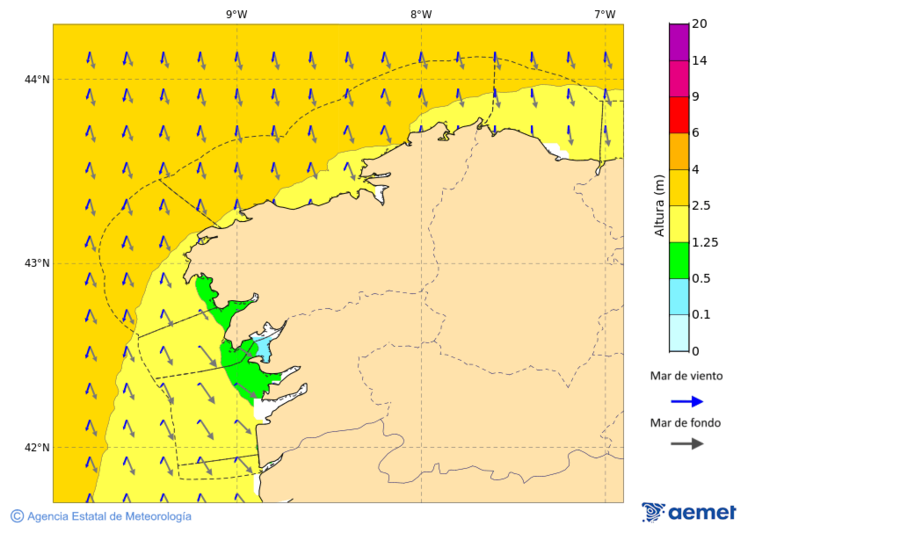 Kostaldeetako irudia ostirala, 2025ko azaroak 21, ordua: 10:00