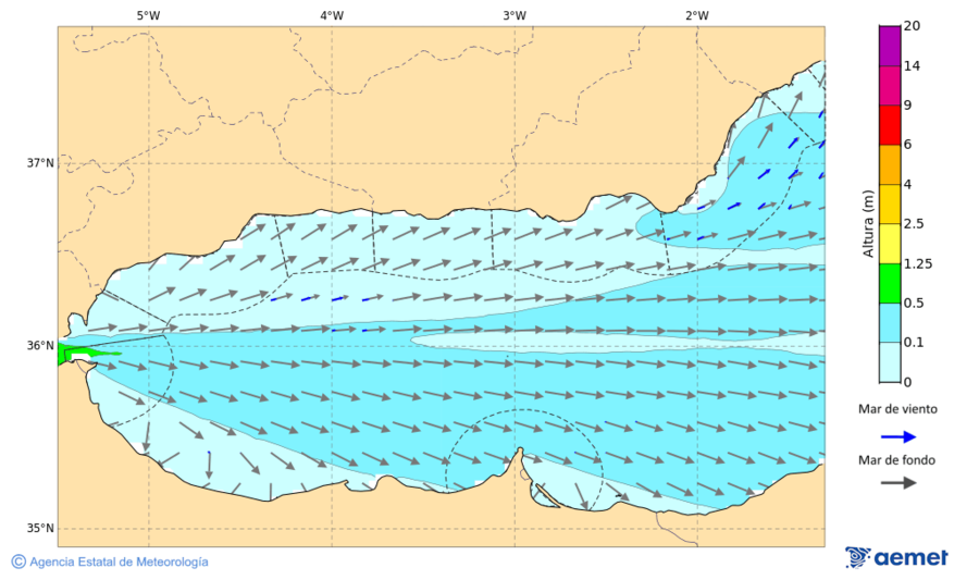 Imatge de Zones Costaneres dilluns, 8 de desembre  2025 22:00