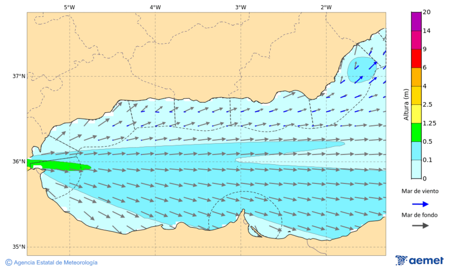 Imatge de Zones Costaneres dimarts, 9 de desembre  2025 22:00