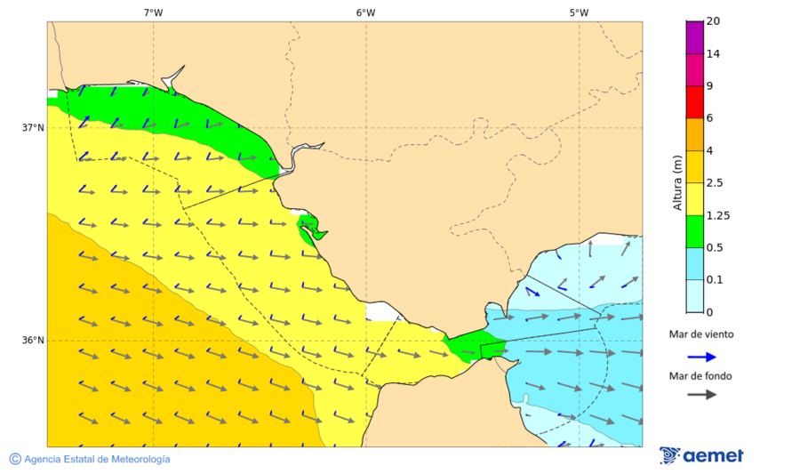 Imaxe de Zonas Costeiras mrcores, 10 decembro  2025 04:00