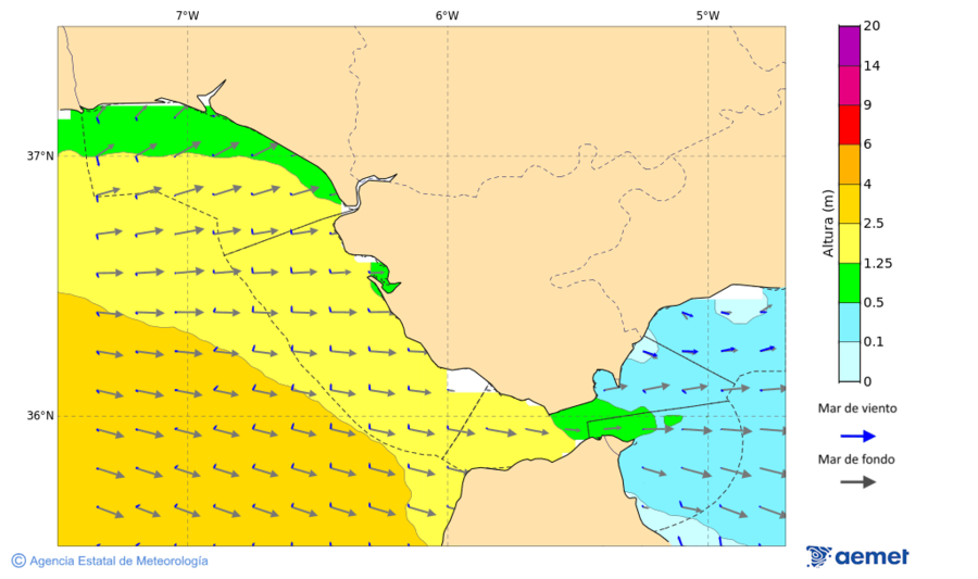 Imaxe de Zonas Costeiras mrcores, 10 decembro  2025 10:00
