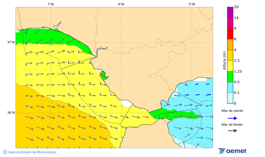 Imaxe de Zonas Costeiras mrcores, 10 decembro  2025 13:00