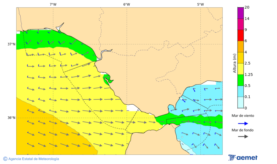 Imaxe de Zonas Costeiras mrcores, 10 decembro  2025 22:00