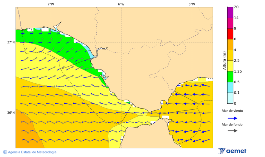 Imatge de zones costaneres dissabte, 13 de desembre  2025 13:00
