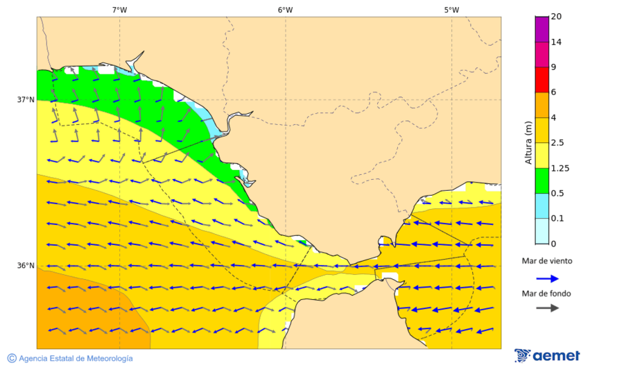 Imatge de zones costaneres dissabte, 13 de desembre  2025 19:00