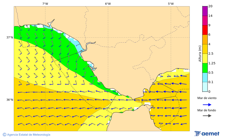 Imatge de zones costaneres diumenge, 14 de desembre  2025 07:00