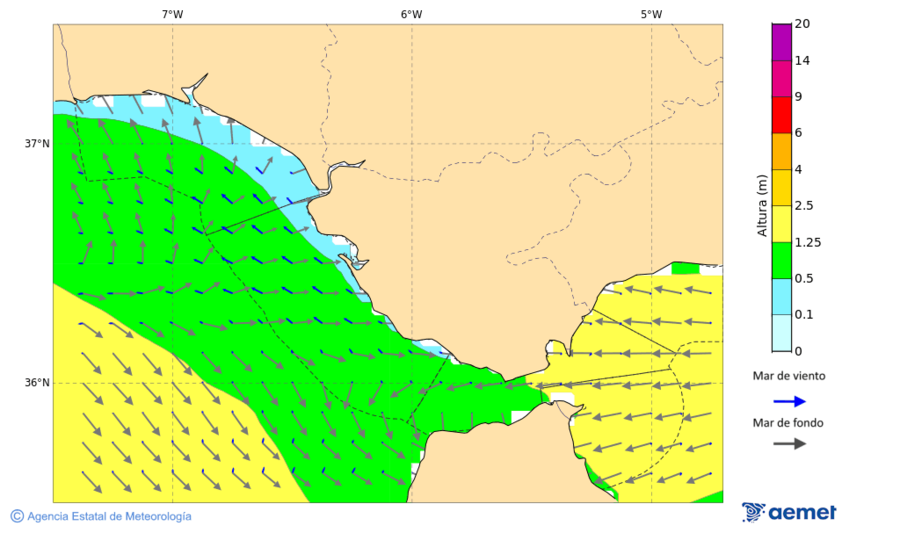 Imatge de zones costaneres dilluns, 15 de desembre  2025 04:00
