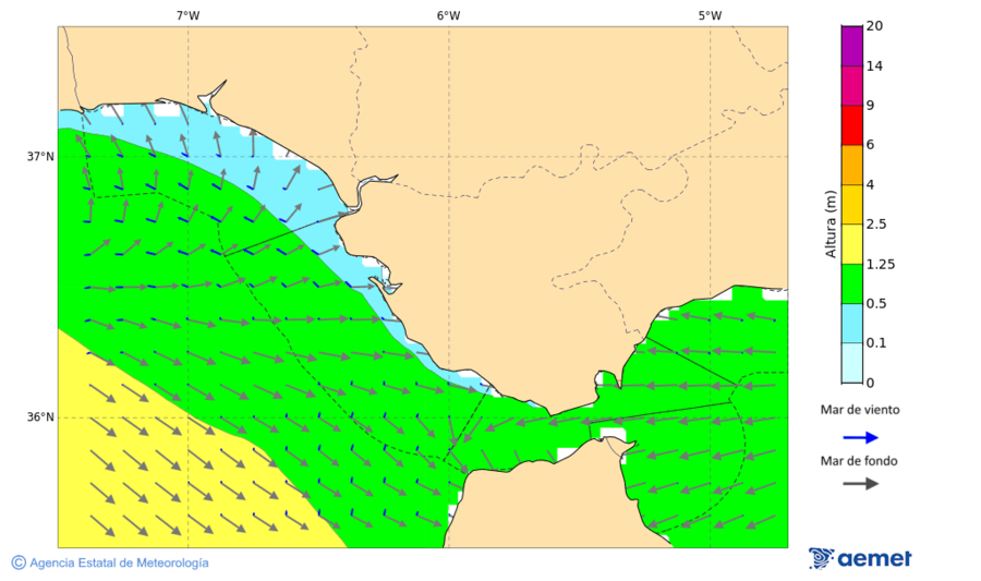 Imatge de zones costaneres dilluns, 15 de desembre  2025 07:00