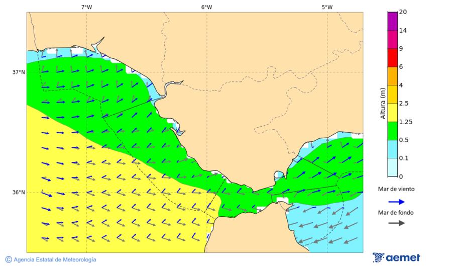 Imatge de zones costaneres dilluns, 15 de desembre  2025 22:00